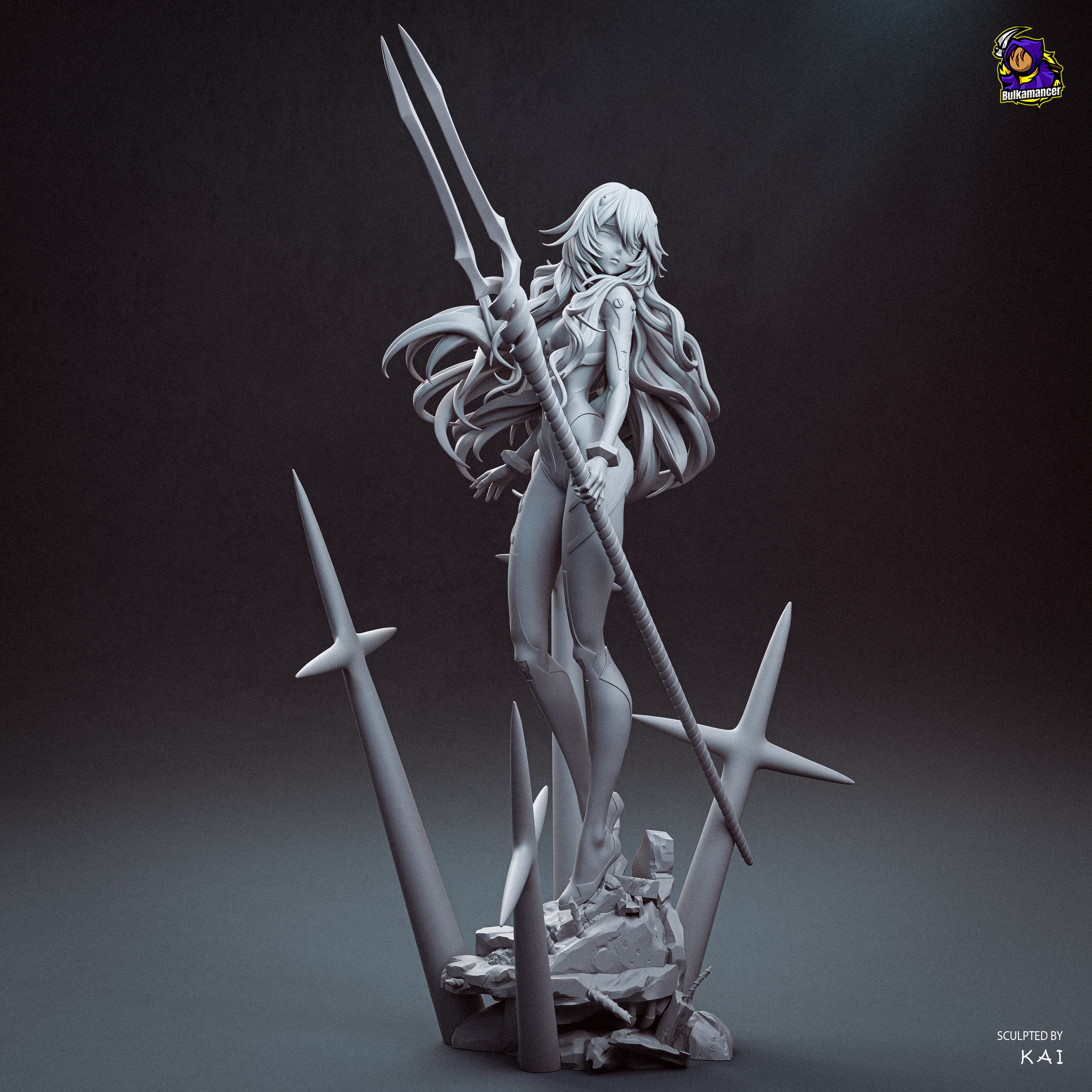 Rei Ayanami - Evangelion - Bulkamancer - NON PEINT