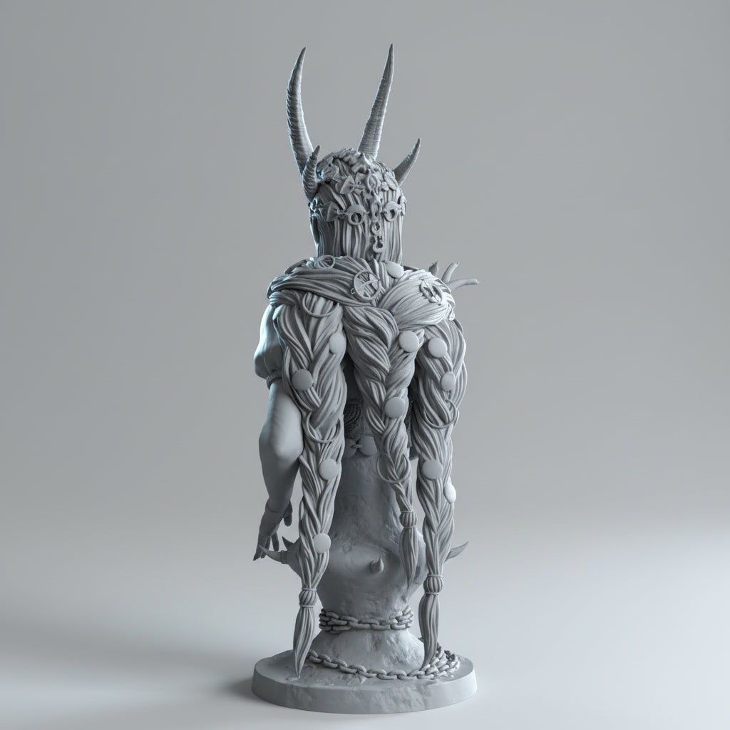 Démonne ailée charmeuse - High Quality 14K Resin - NON PEINT