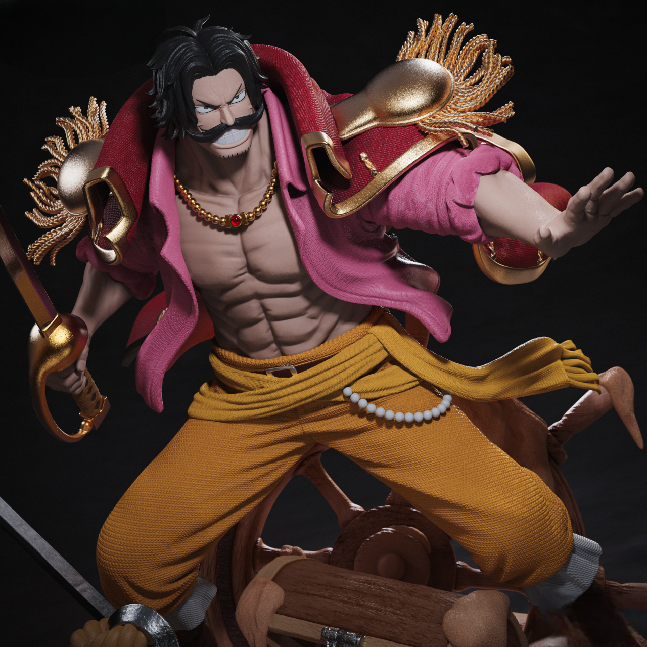 Pirate légendaire - High Quality 14K Resin - NON PEINT